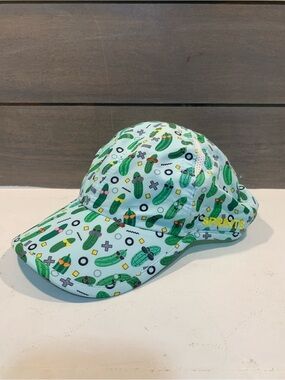 Sprints Pickle Peeps OG Unisex Running Hat Blue Green Sz OS Athelieusre Casual